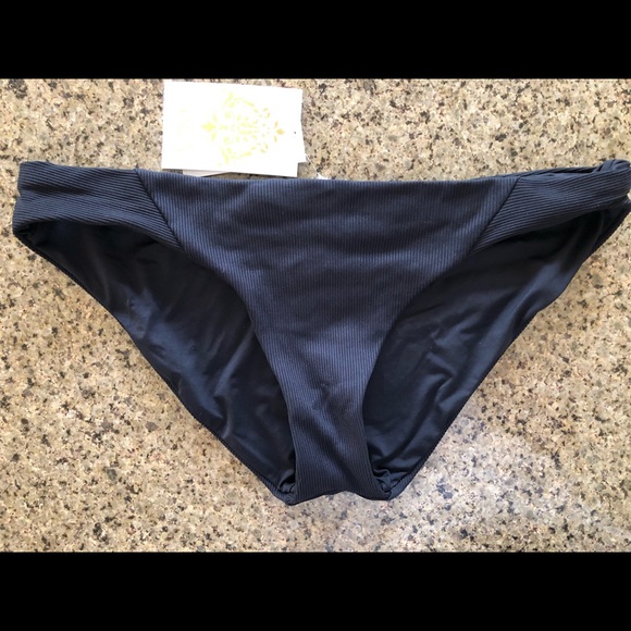 NWT Black American Hipster Bikini Bottom-Large - Picture 3 of 6